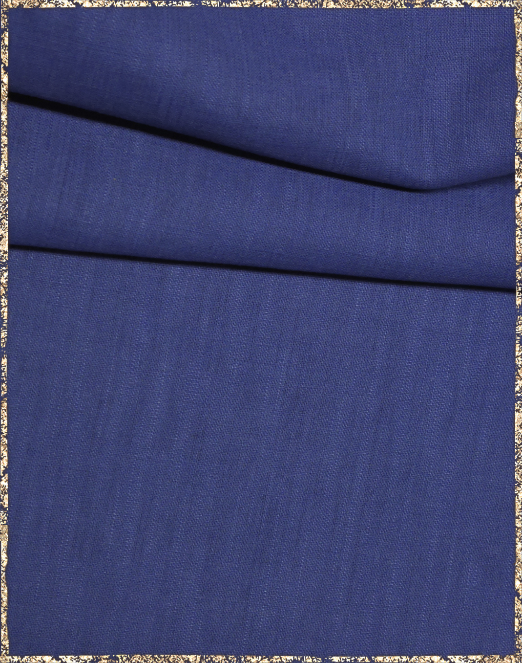 Leinen royalblau